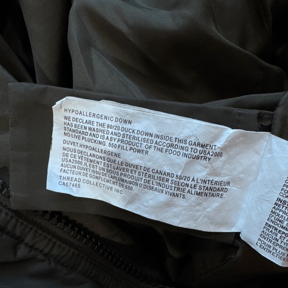 PAJAR Canada Womens Khaki Mid Length Coat With Real Fur In XS - Picture 12 of 17